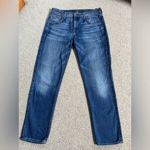 7 For All Mankind.  The Relaxed Skinny.  Size 28
